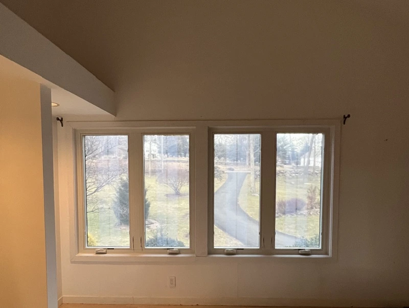 White FIBREX interior - Andersen 100 Series